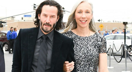 Alexandra and Keanu Reeves met in 2009